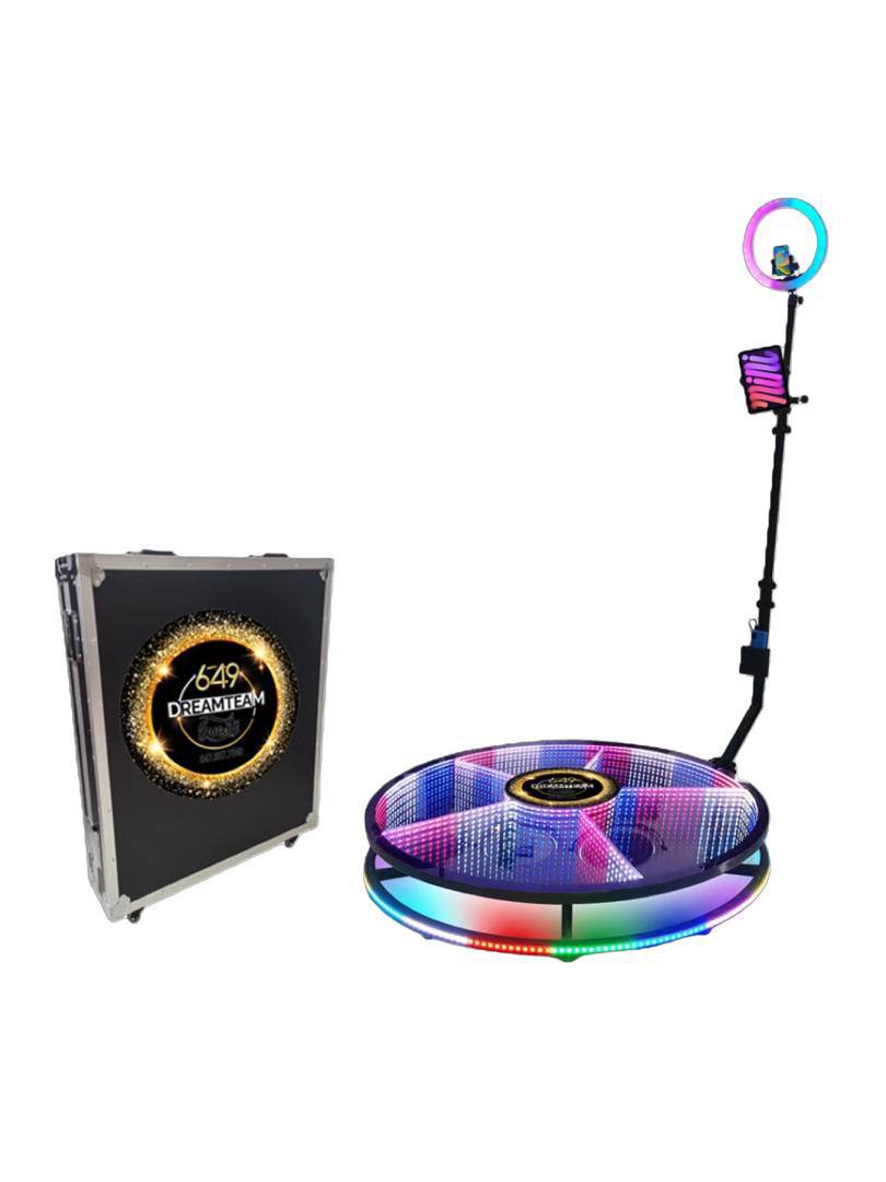 Automatic Spin Infinity LED 360 Photo Booth